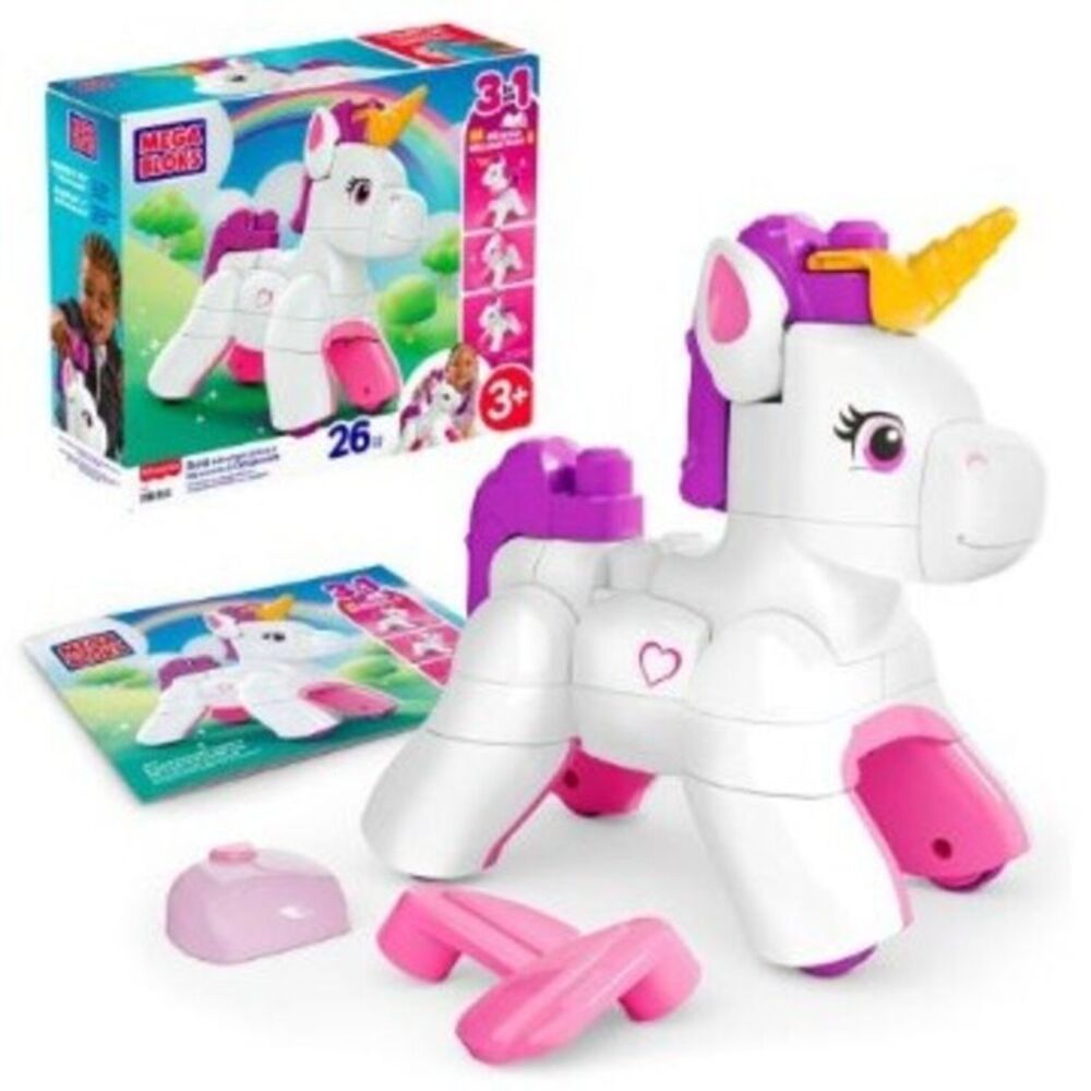 MEGA BLOKS Build & Enchant Unicorn  COLLECTIBLES